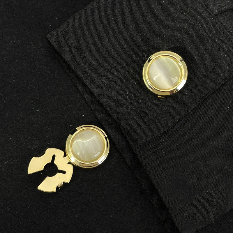 Button Cover in Brass Metal