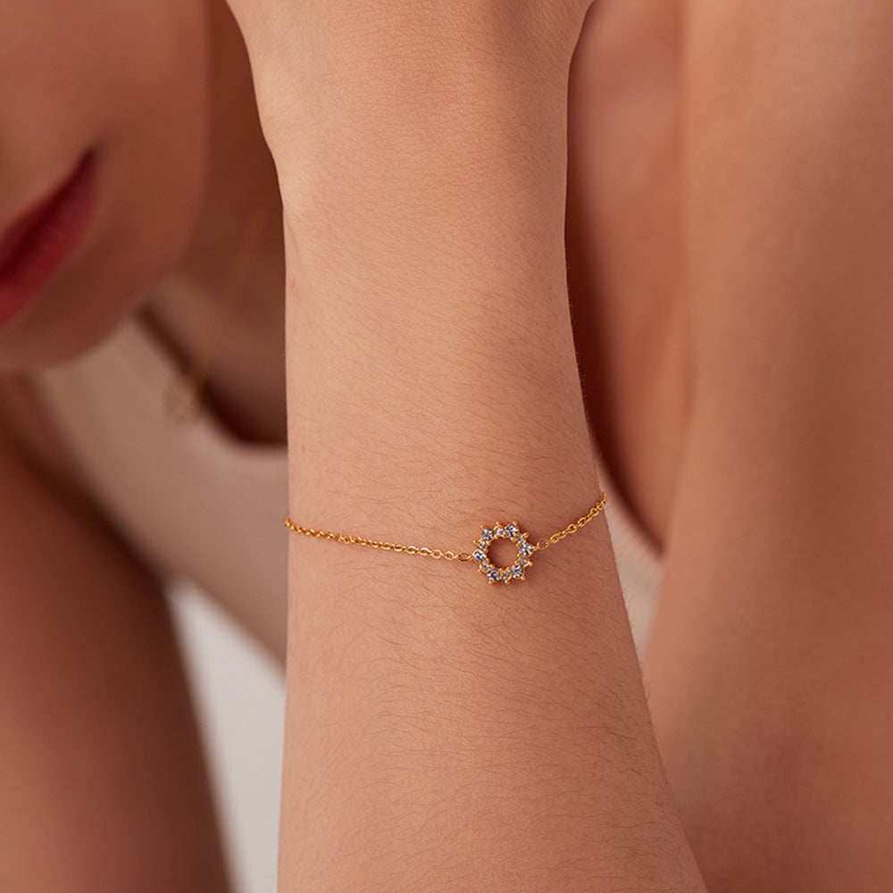 Plated gold 18K bracelet