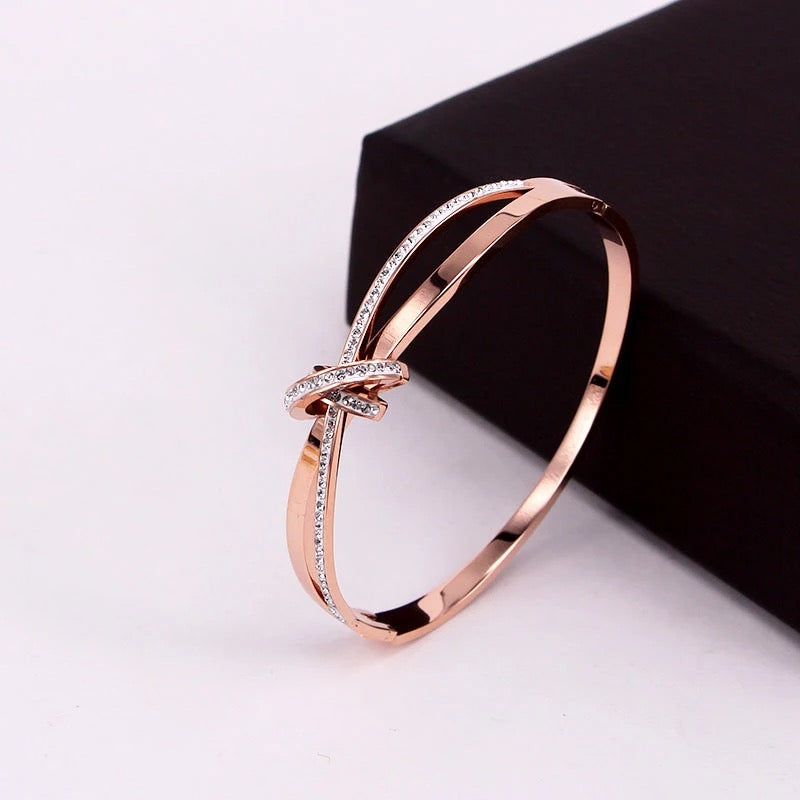 Rose Gold Stainless Steel Bracelet