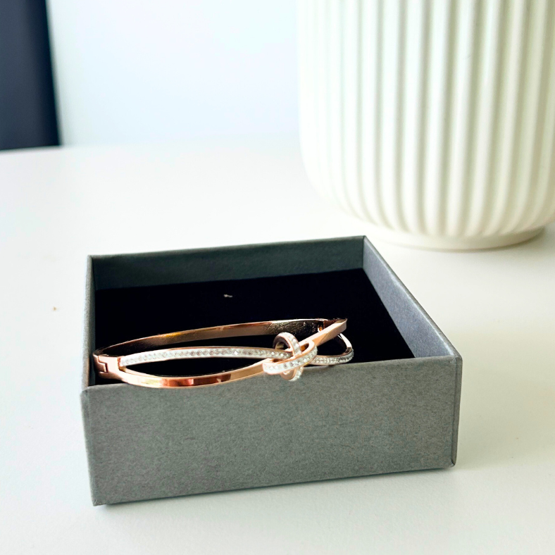 Rose Gold Stainless Steel Bracelet